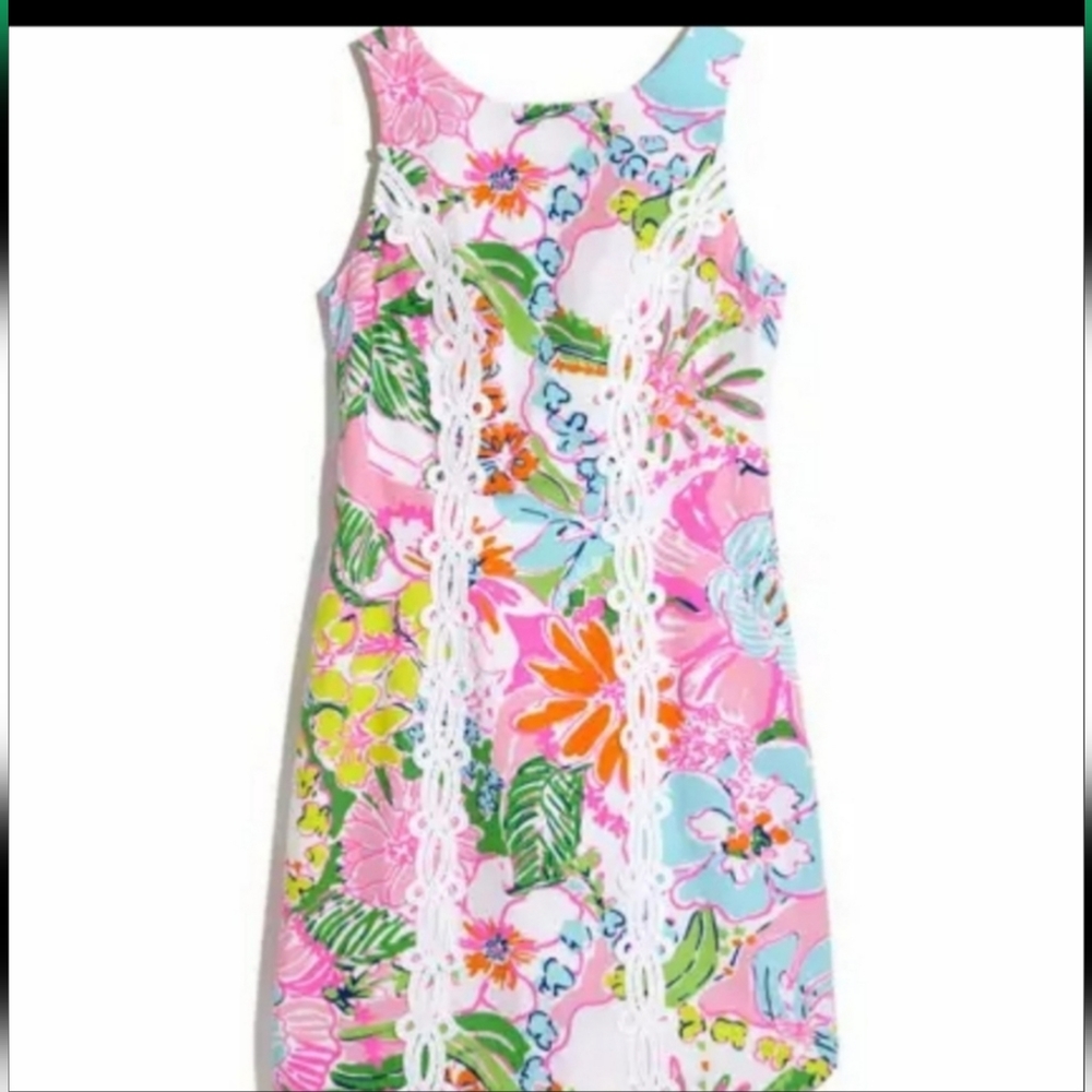 Lilly pulitzer  nozey pozey summer  shift  dress